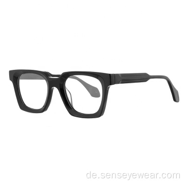 Vintage-Frauen-Schrägsacetat-Rahmen-Optische Brillenbrillen
